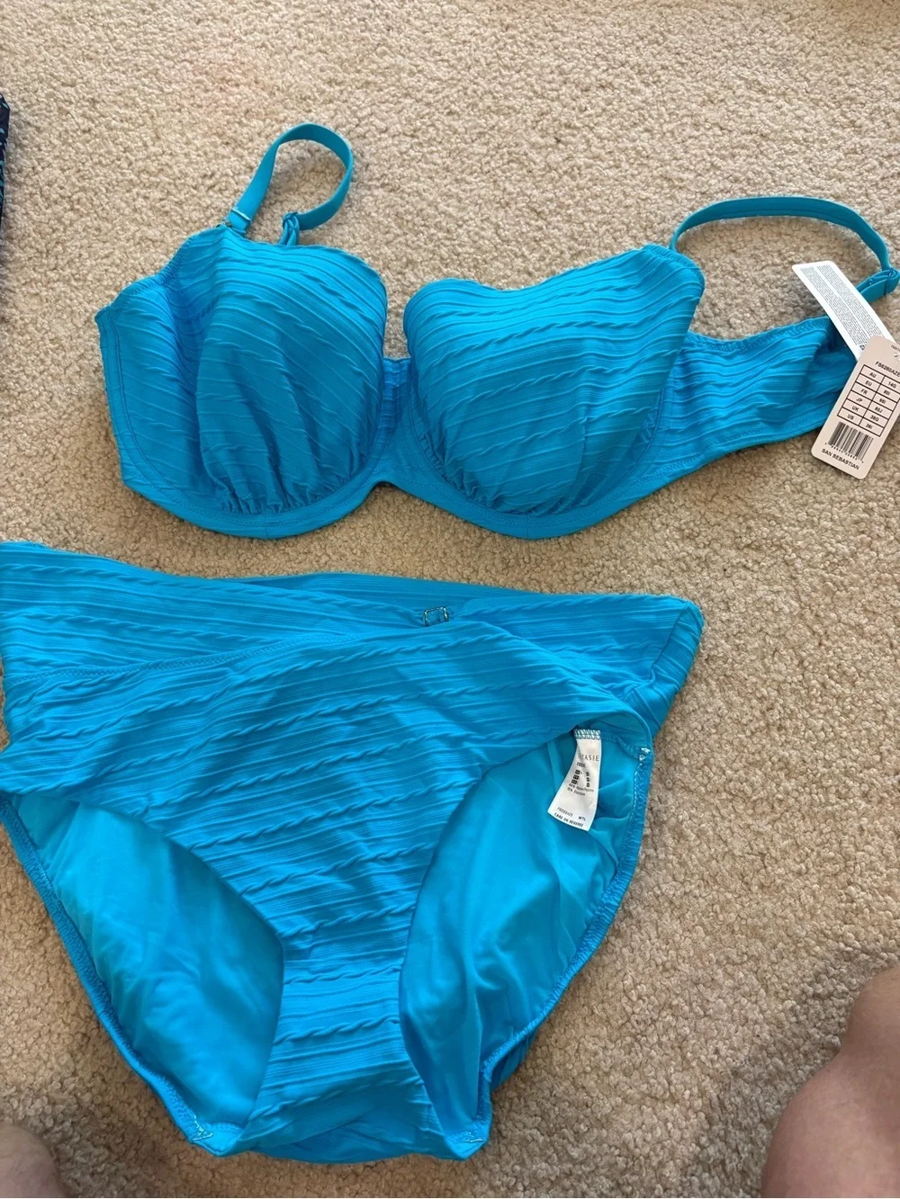 Fantasie Bright Turquoise Padded Bikini Set